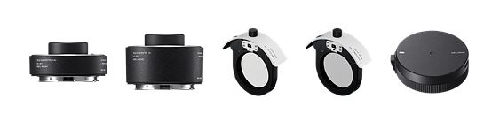 Một số phụ kiện bán ngoài của Sigma 300-600mm f/4 DG OS