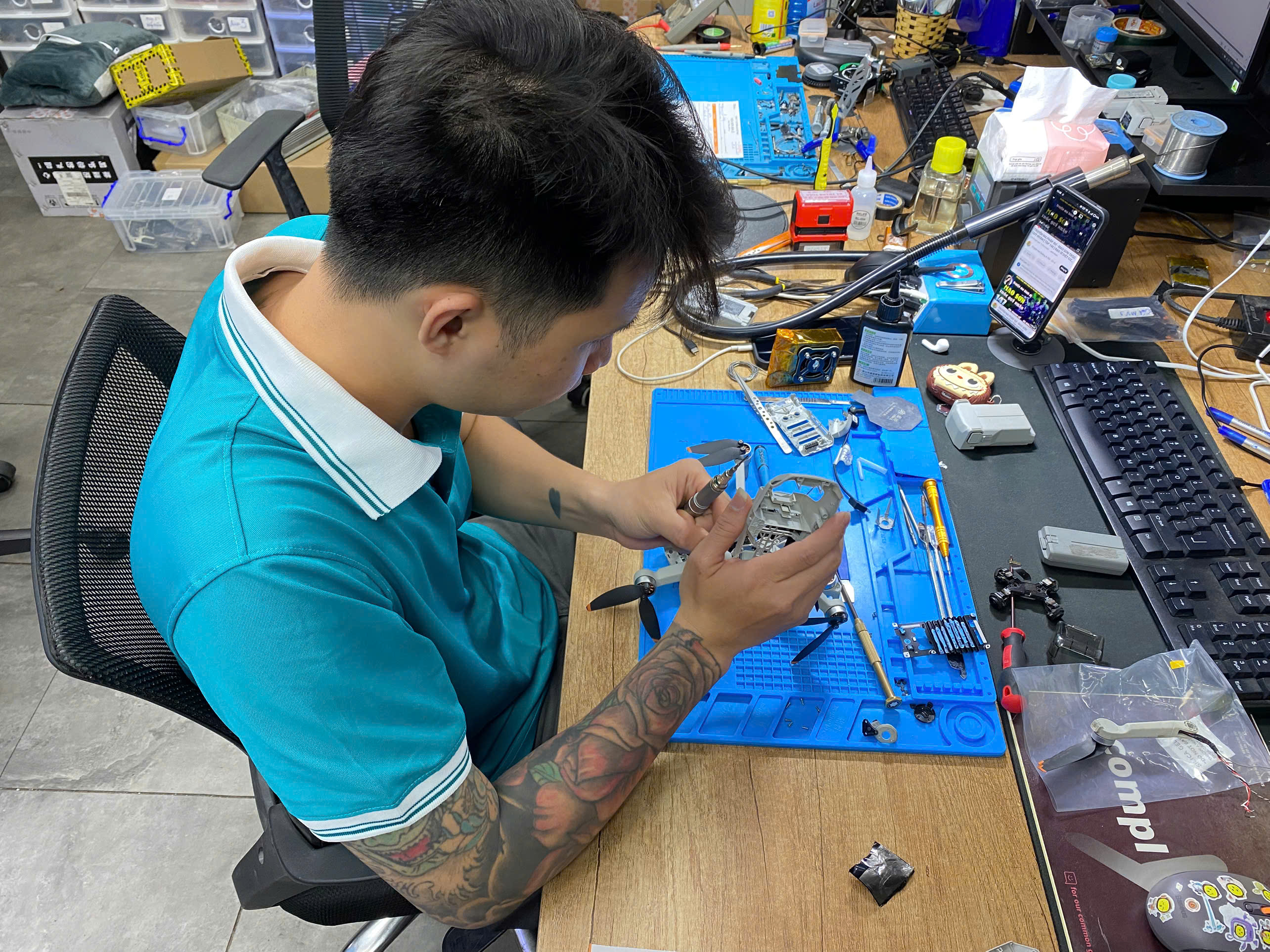 Sửa chữa và thay thế linh kiện chính hãng