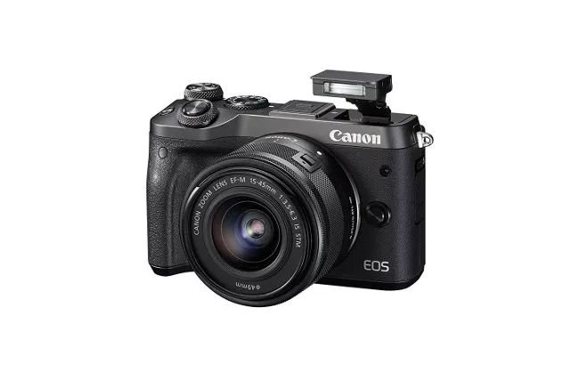 Máy ảnh quay vlog tốt nhất - Canon EOS M6 Mark II