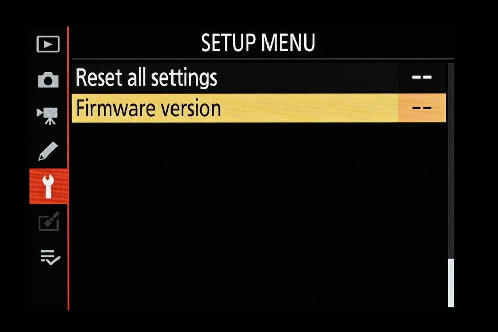 Sao chép tập tin cài đặt firmware