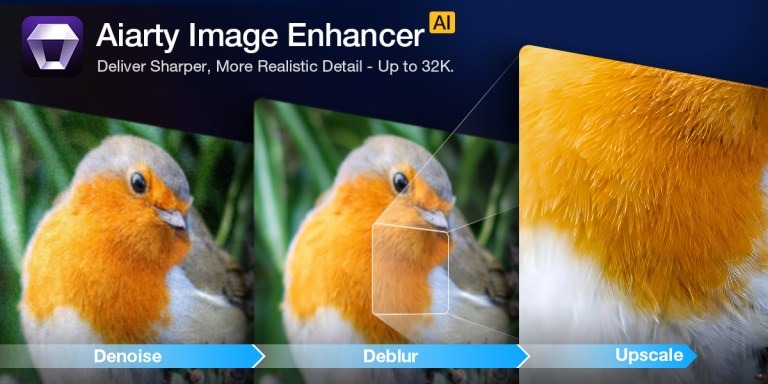 Aiarty Image Enhancer giúp cải thiện chất lượng hình ảnh