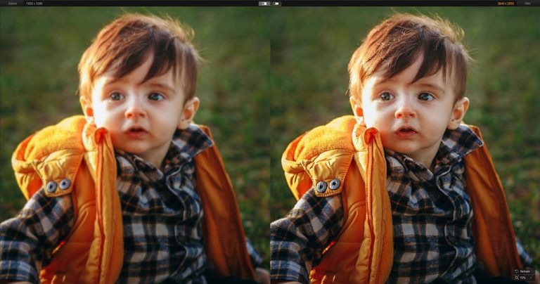 Aiarty làm sắc nét các cạnh & khôi phục độ tương phản