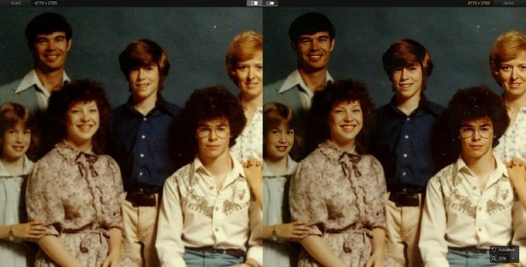 AI Face Restoration phục hồi khuôn mặt tự nhiên