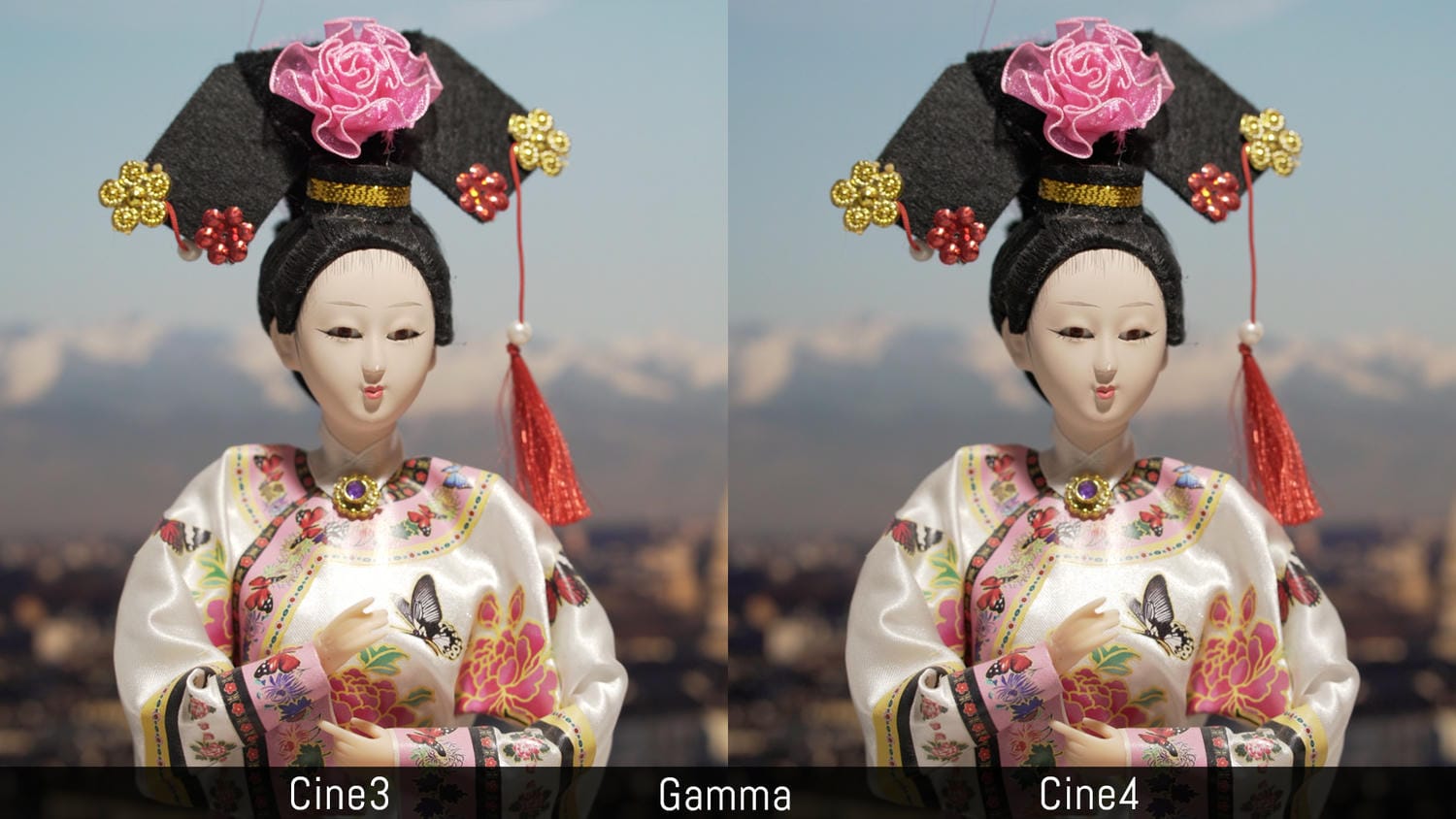 Cine3 và Cine4 có độ tương phản cao hơn