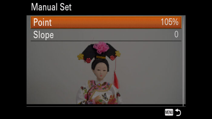 Chế độ Manual có hai thông số chính