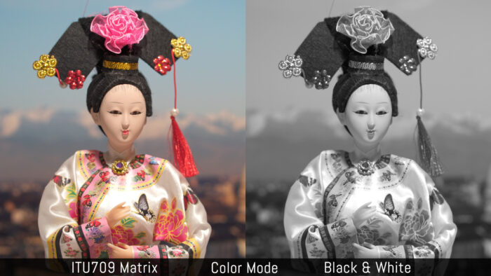 ITU709 Matrix là màu tiêu chuẩn đi với gamma ITU709