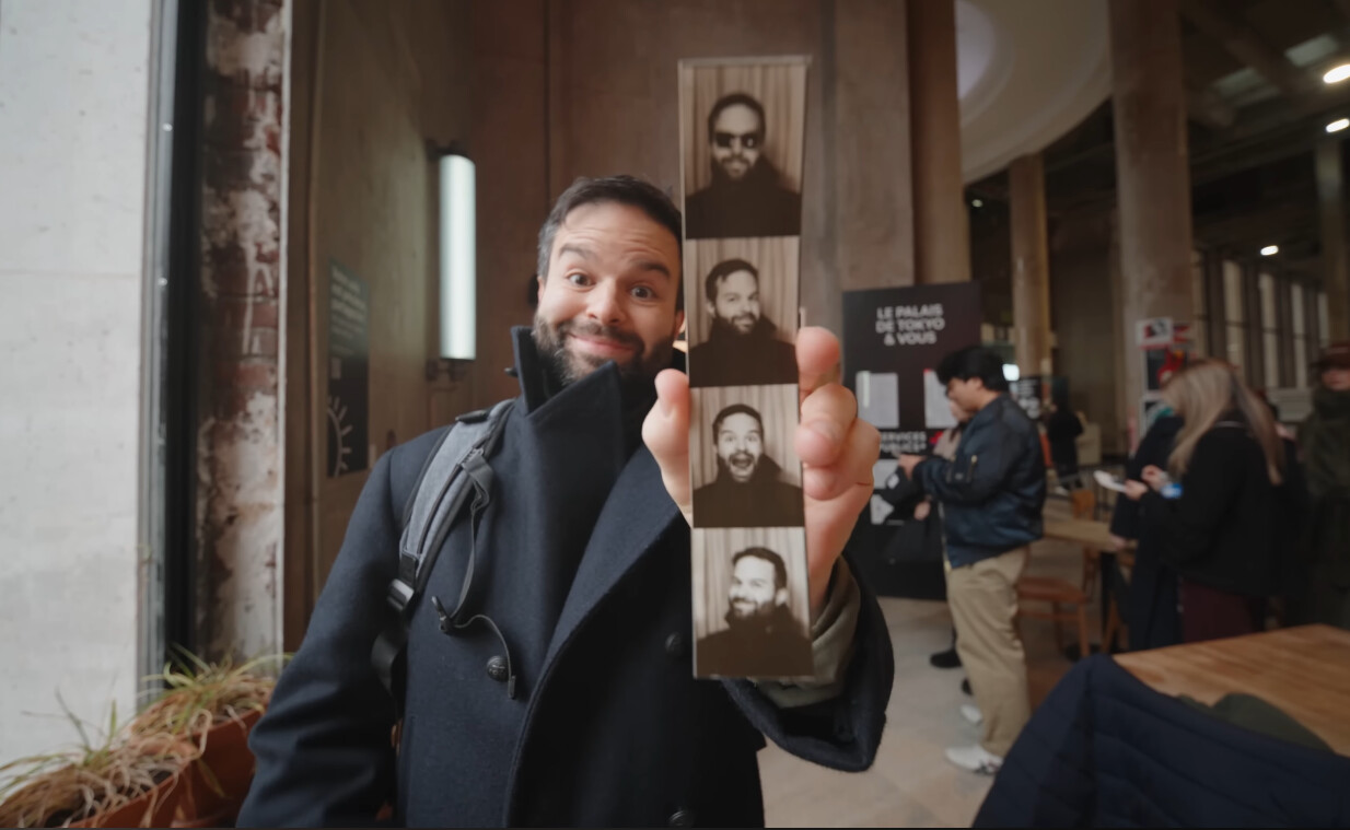 Mathieu Stern thắc mắc ống kính mà các photo booth cổ điển sử dụng