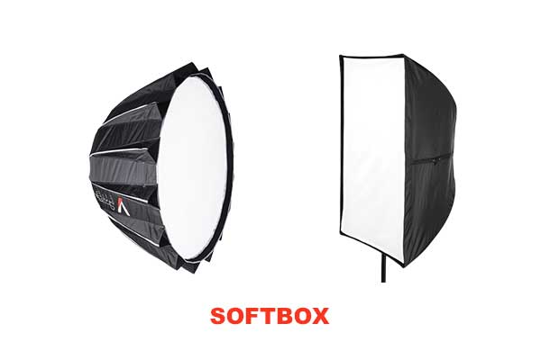 Softbox là công cụ điều chỉnh giúp các nhiếp ảnh gia chuyển nguồn sáng gắt sang ánh sáng dịu hơn