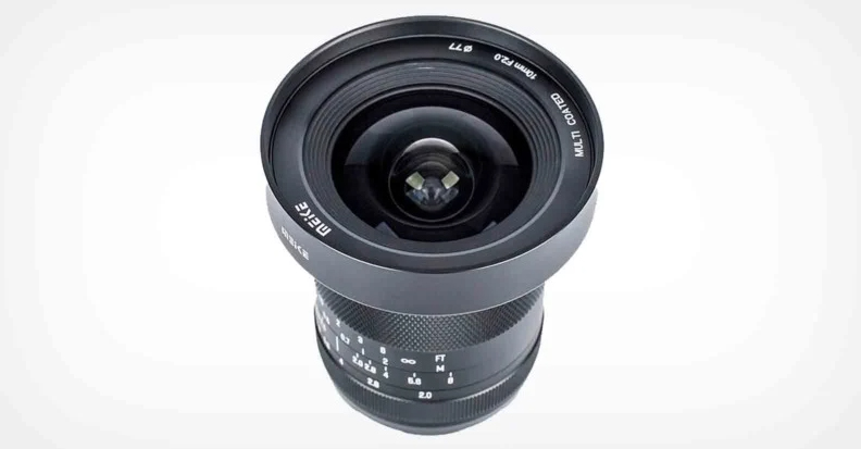 Meike 10mm f28 APSC là ống kính prime một tiêu cự