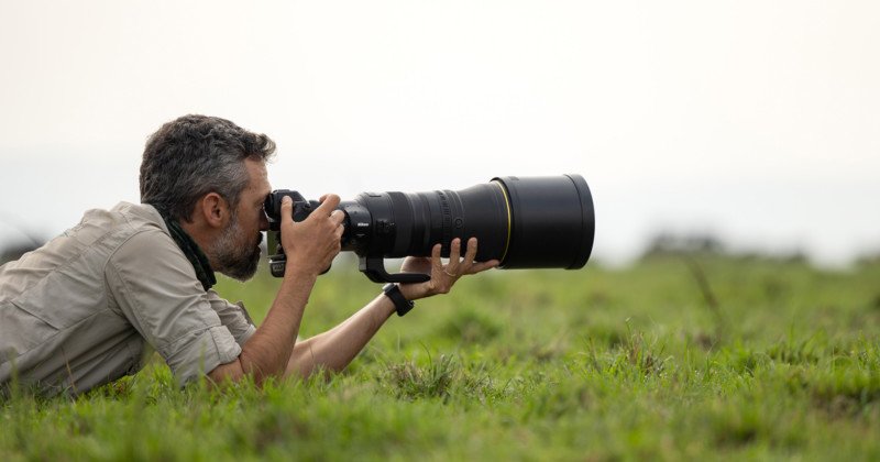 Nikon Z 400mm f / 2.8 TC VR S sử dụng bộ chuyển đổi từ xa 1.4x để tăng độ dài tiêu cự