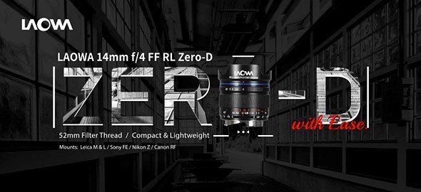 Laowa 14mm F4 FF RL - ống kính Zero-D