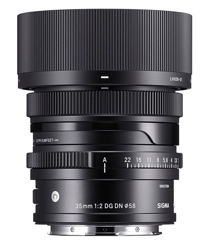 Ống kính Sigma DN mới - 35mm f/2 DG DN