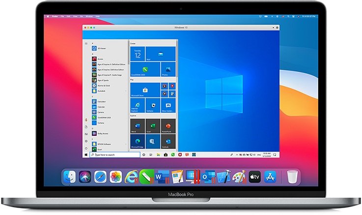 parallels for mac and what is for windows
