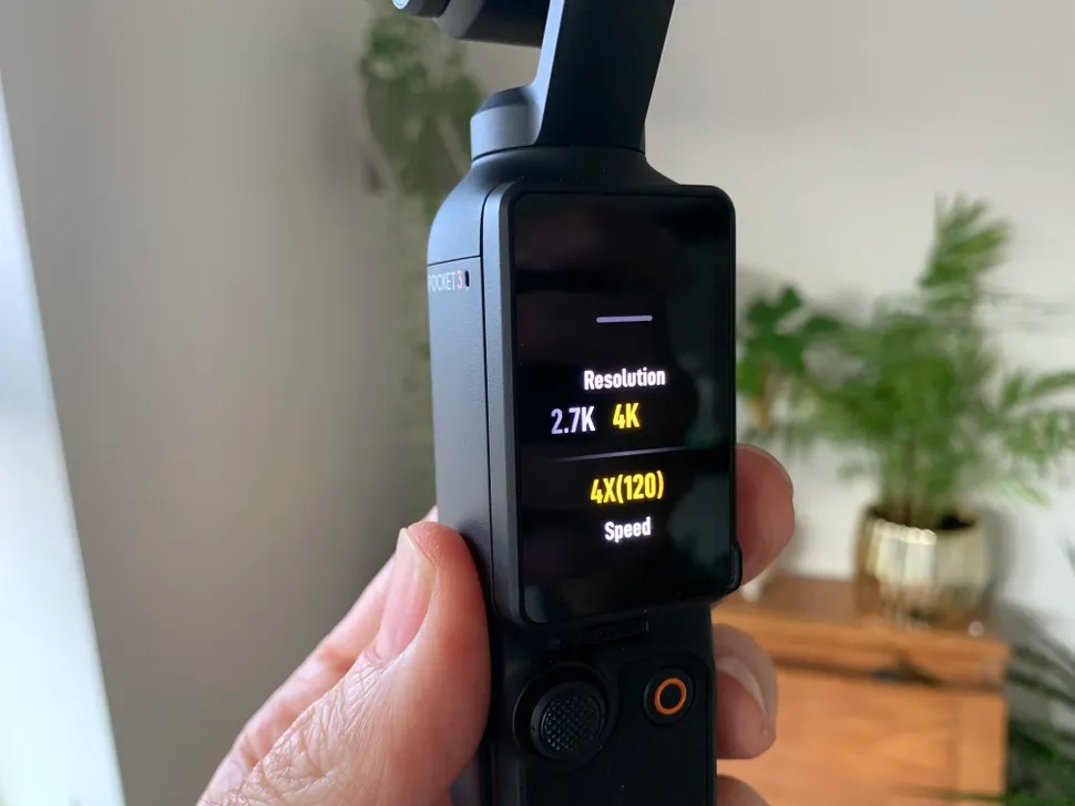 vận hành DJI Osmo Pocket 3 dễ dàng