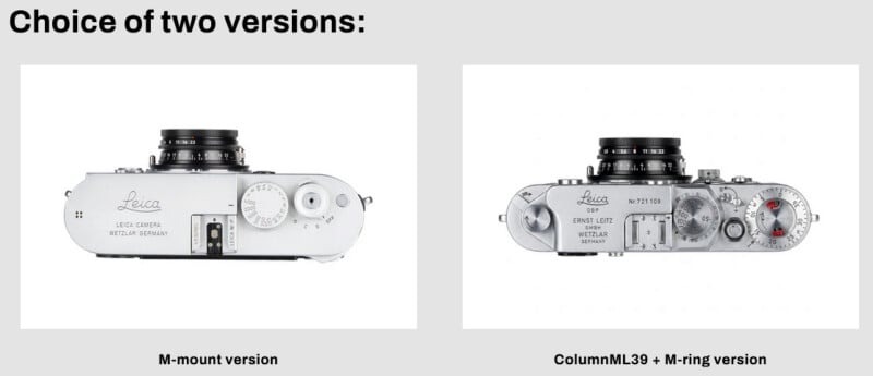Tương thích linh hoạt với nhiều hệ máy rangefinder
