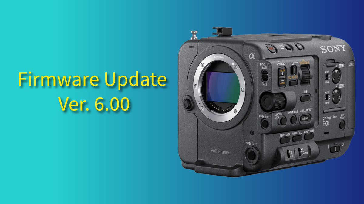 Firmware V6.00 nâng cấp kết nối và tối ưu workflow