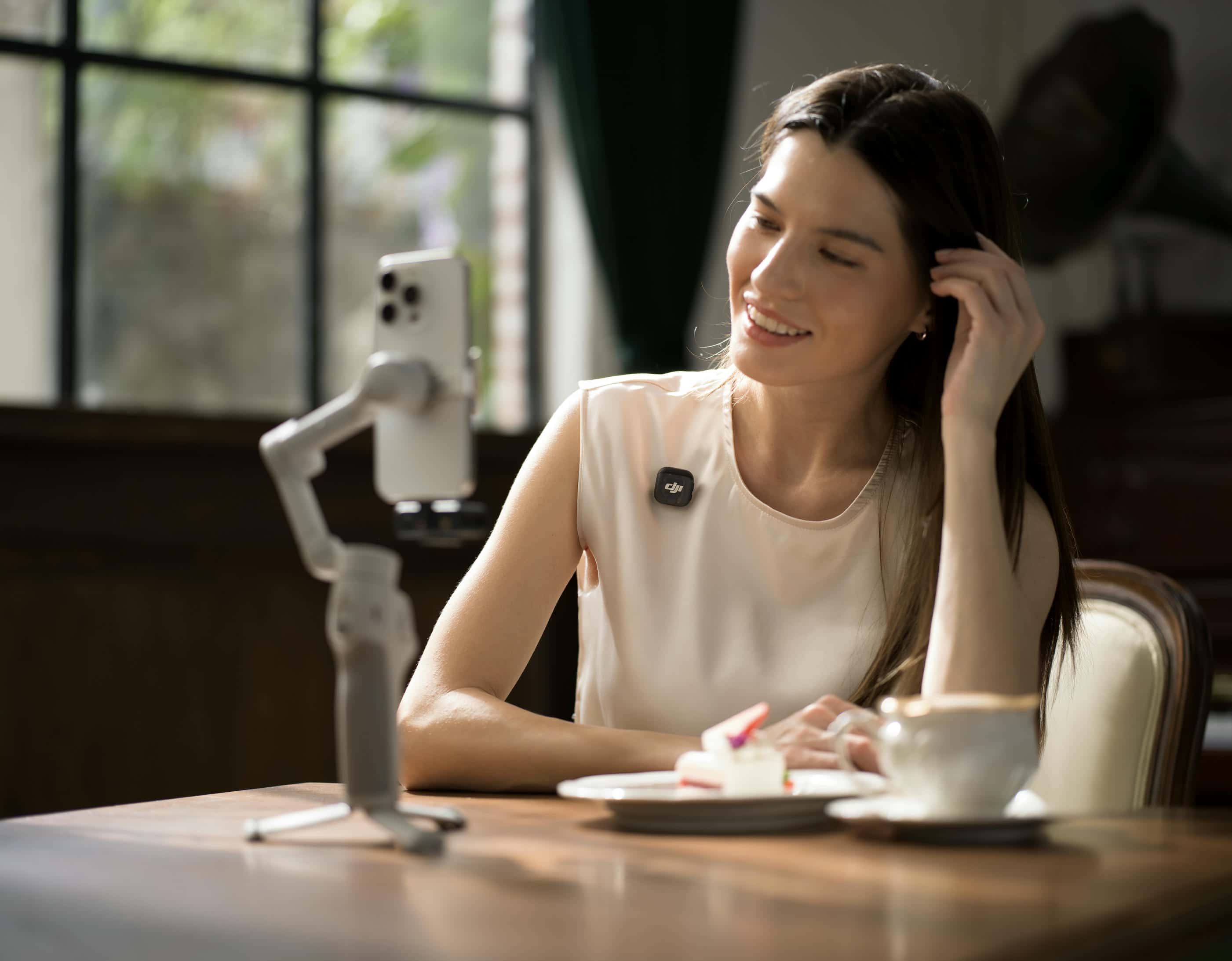 DJI Mic 3 có thể ghi âm 2 tệp 32-bit float