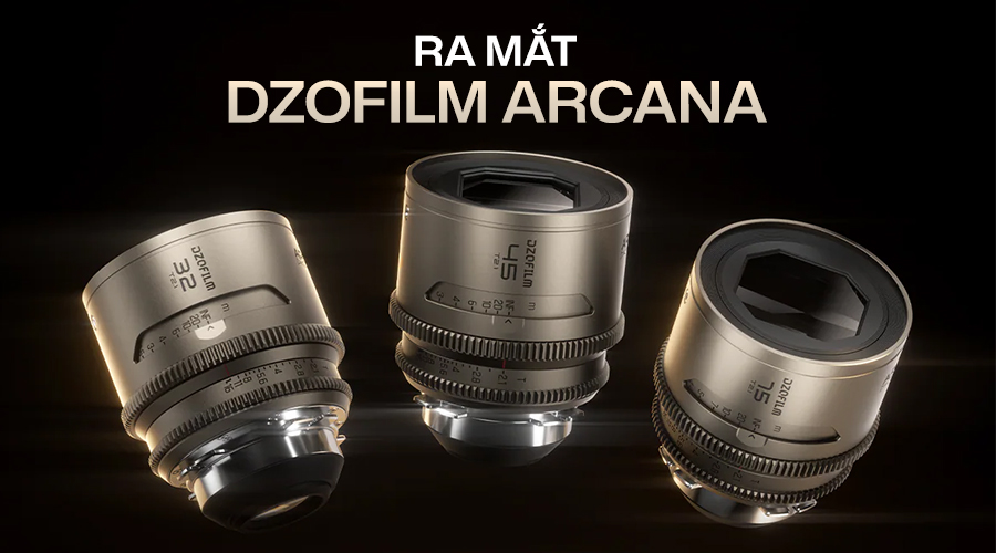 Ra Mắt DZOFilm Arcana: Ống Kính Anamorphic Lai 1.5x Dành Cho Máy Ảnh Full-frame