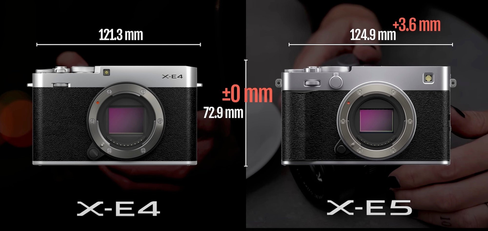 Fujifilm X-E5 với thiết kế nhỏ gọn