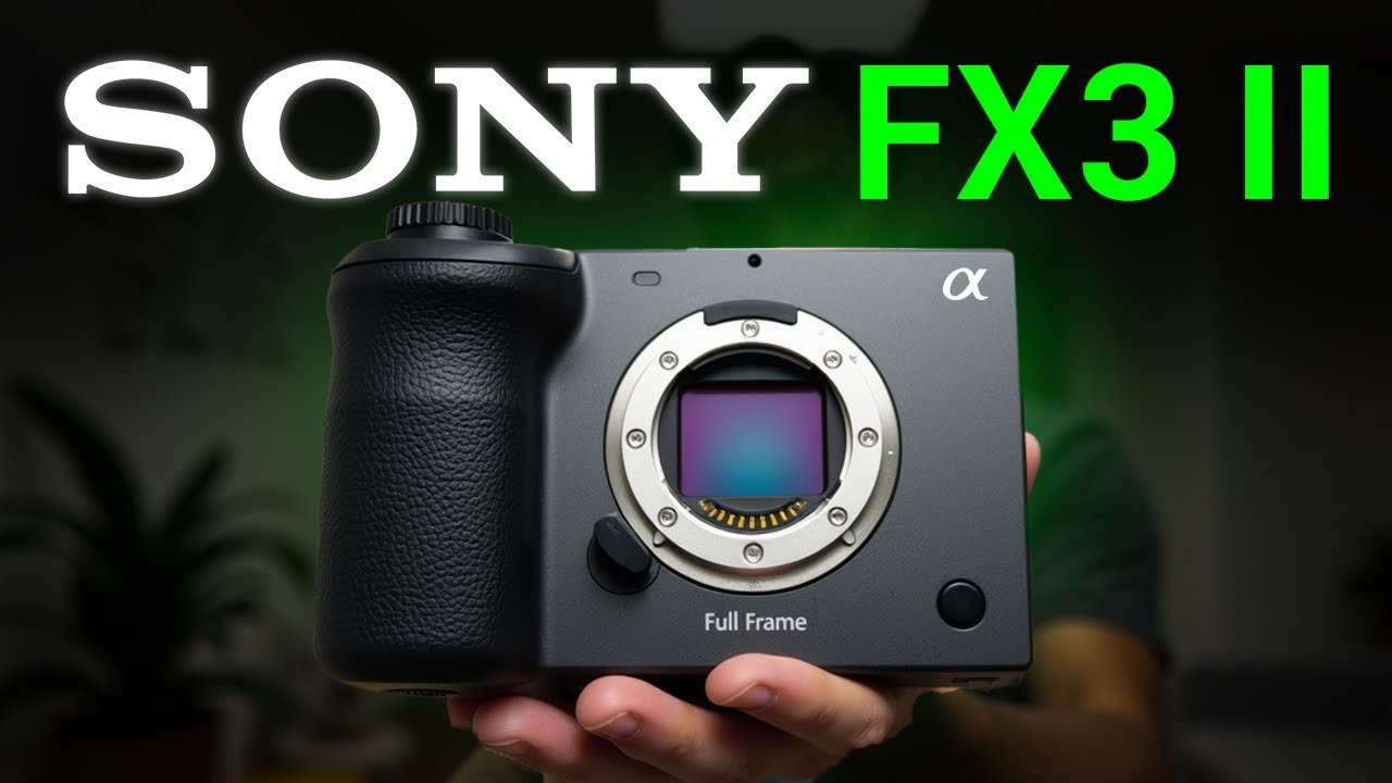 Máy ảnh ra mắt 2025: Sony FX3 II