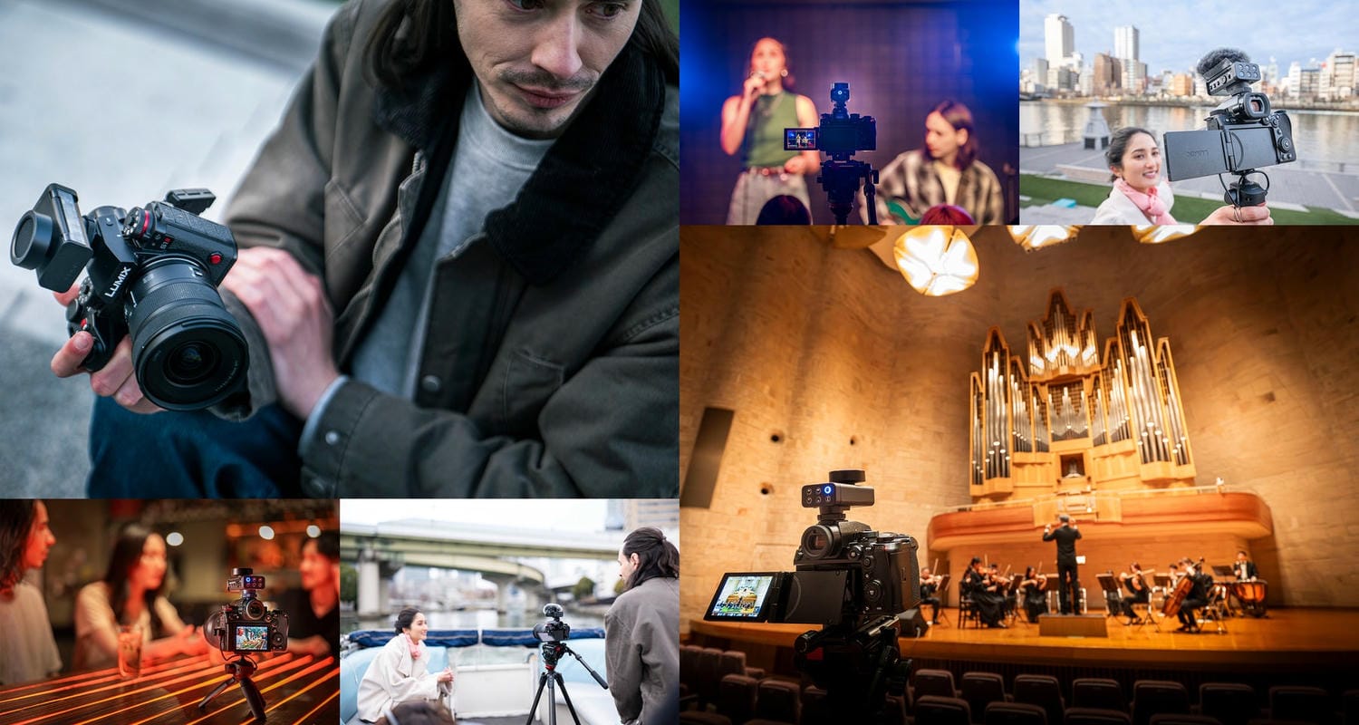 Micro Panasonic linh hoạt với nhiều cảnh quay khác nhau