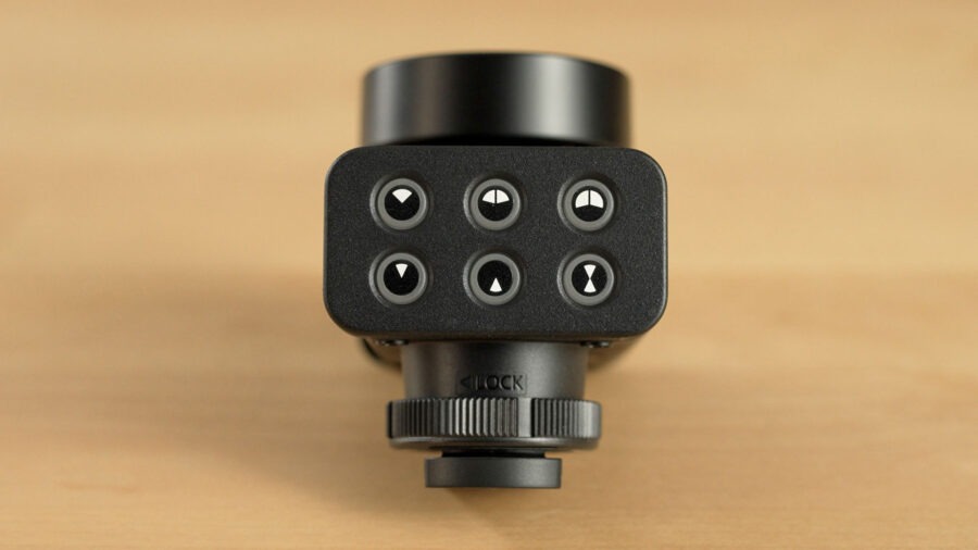 LUMIX DMW-DMS1 hỗ trợ 6 chế độ hướng thu