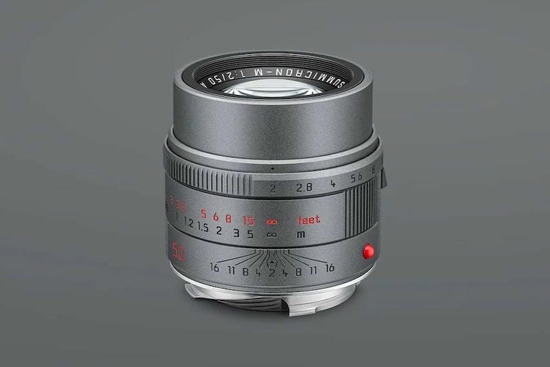 APO-Summicron-M 50mm f/2 ASPH màu Metal Gray được ra mắt 