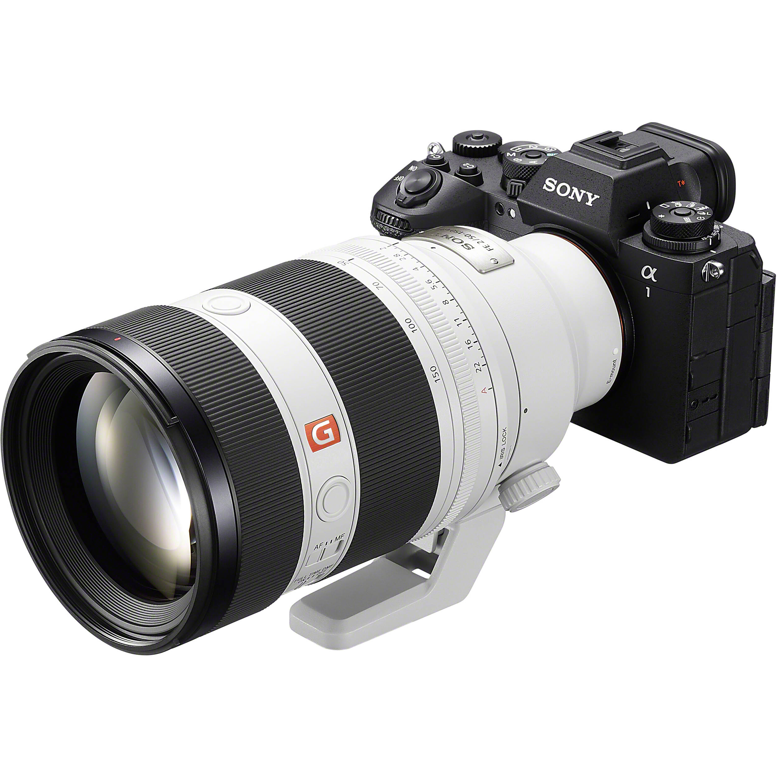 FE 50-150mm F2 GM có thiết kế khá nhỏ gọn với khả năng di động ấn tượng