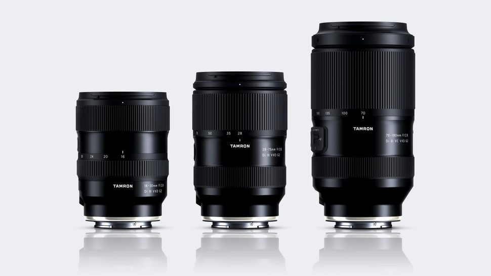 Bộ ba ống kính zoom khẩu lớn G2 của Tamron cho Sony và Nikon