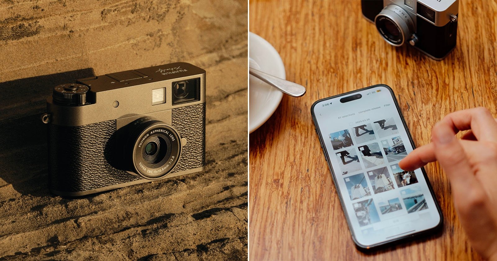 Ứng dụng Fujifilm X Half với chức năng tráng phim