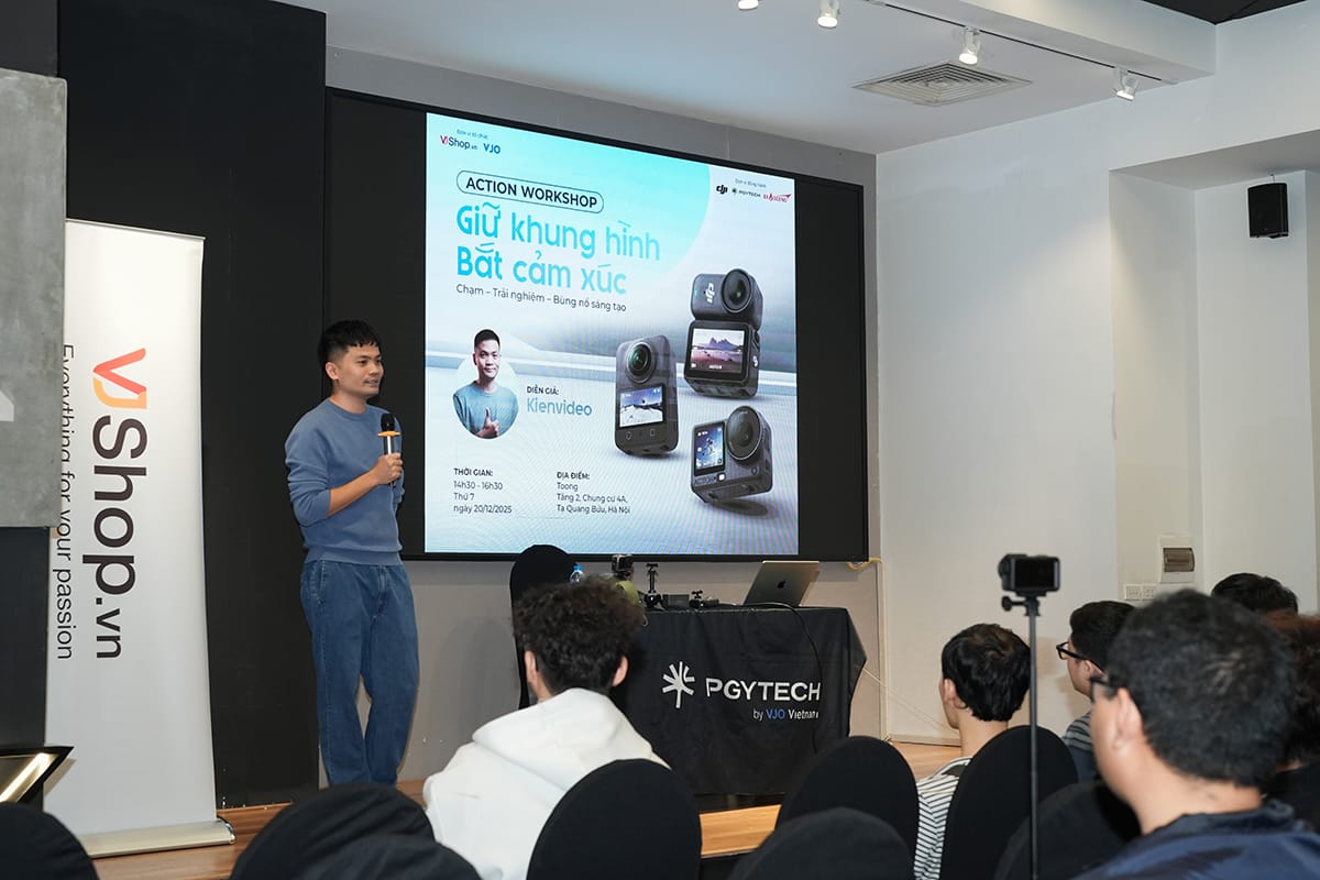 Trải nghiệm thiết bị DJI thế hệ mới