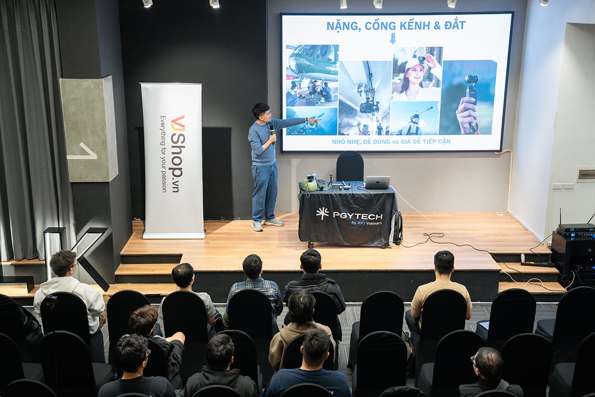 Hình ảnh diễn ra tại buổi workshop