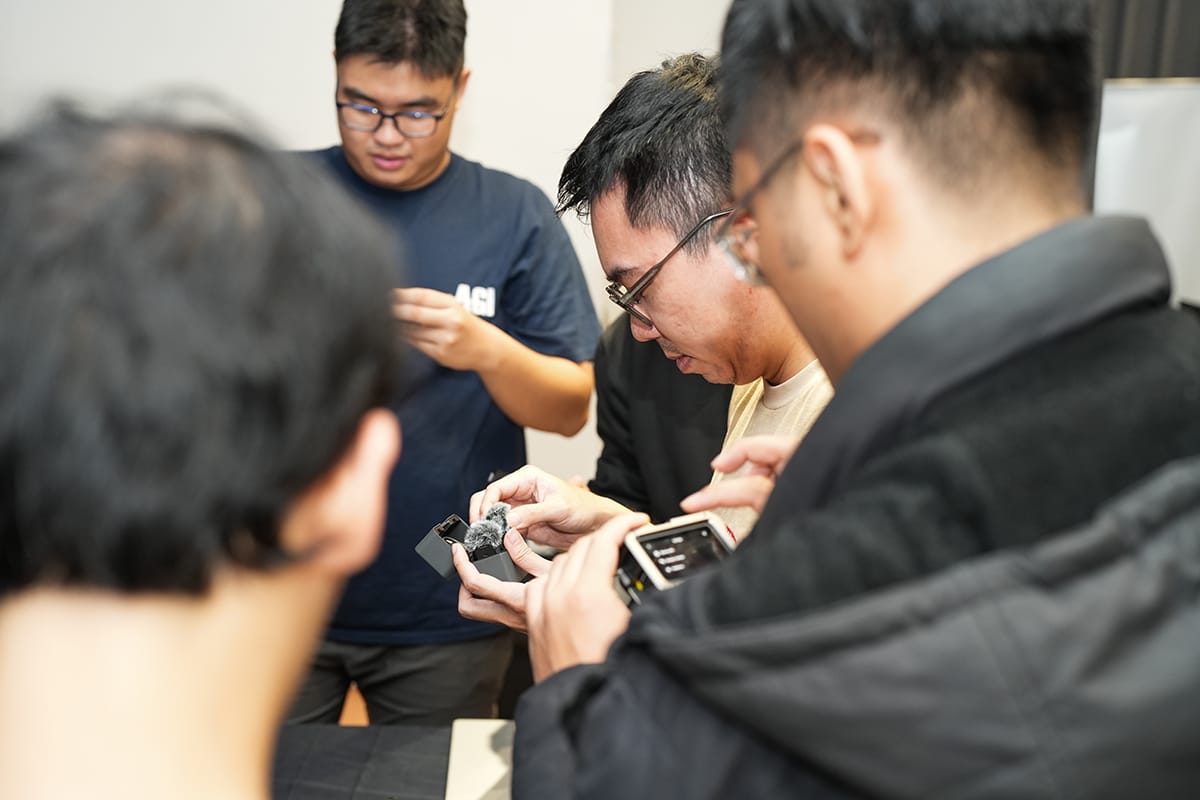 Hình ảnh đáng nhớ tại workshop action camera