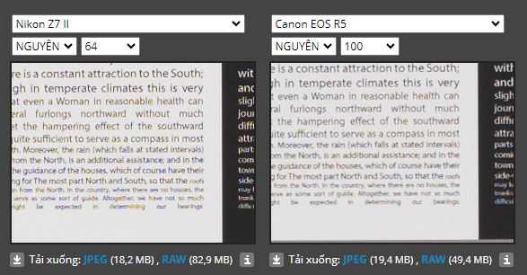 Đánh giá chất lượng hình ảnh của Nikon Z7 II