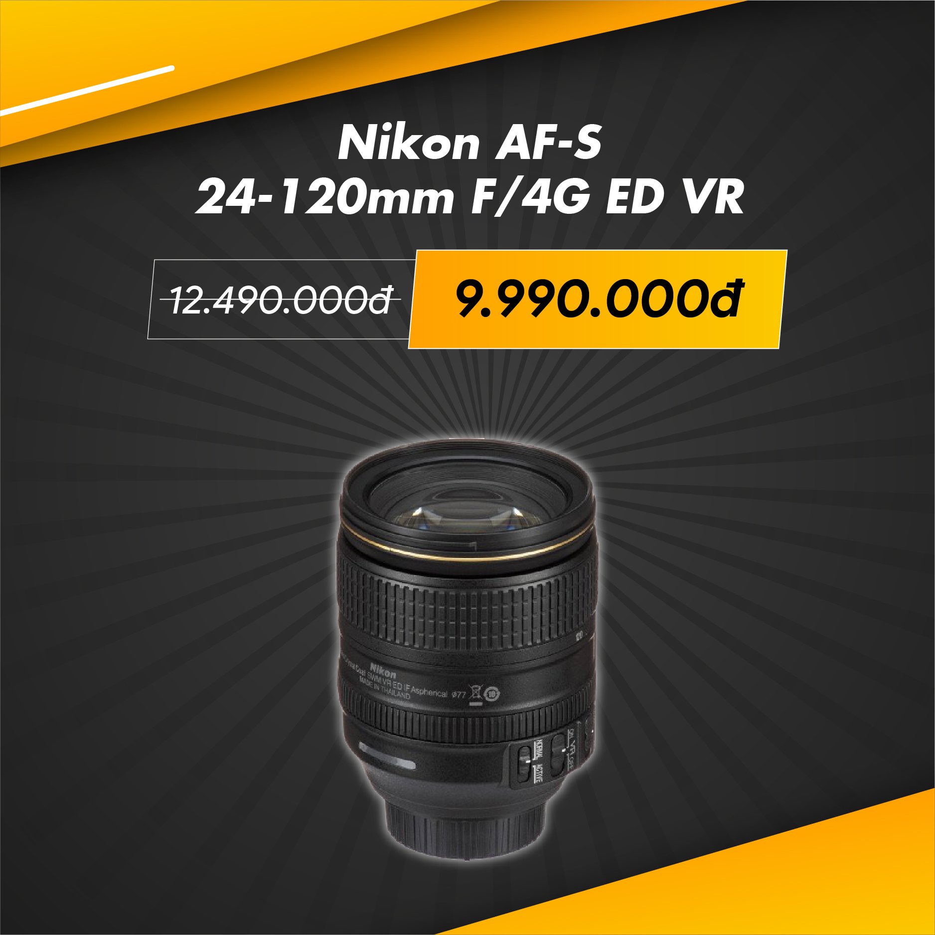 ỐNG KÍNH NIKON AF-S 24-120mm
