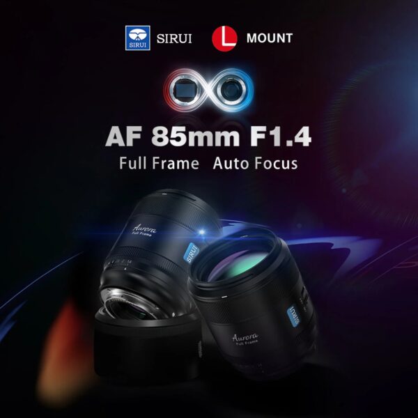 Ống kính đầu tiên Sirui thông báo sẽ sản xuất đó là ống kính lấy nét tự động Aurora Series 85mm f/1.4 ngàm L dành cho máy ảnh full-frame