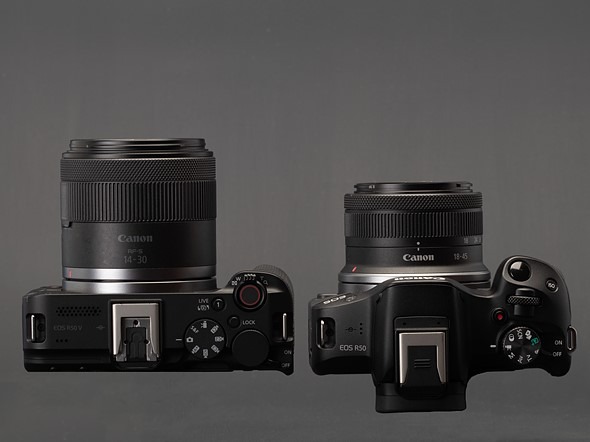 So sánh giá Canon EOS R50 V vs EOS R50