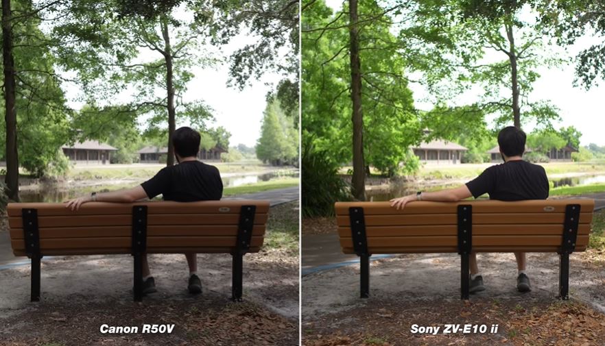 Quay phong cảnh, Sony ZV-E10 II thường có màu sắc rực rỡ hơn