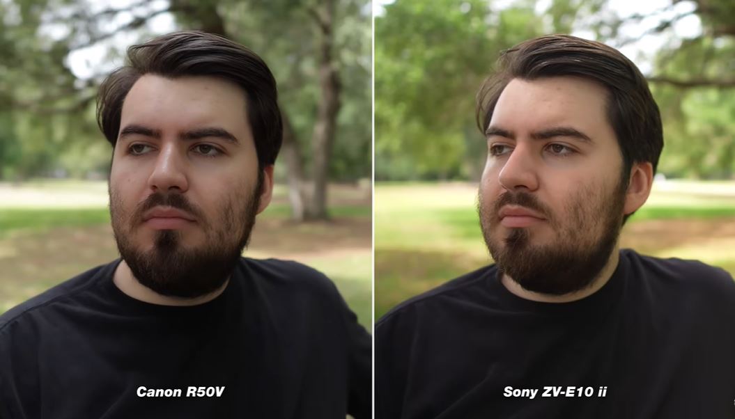 R50 V cho ra màu da tự nhiên và nhiều chi tiết hơn