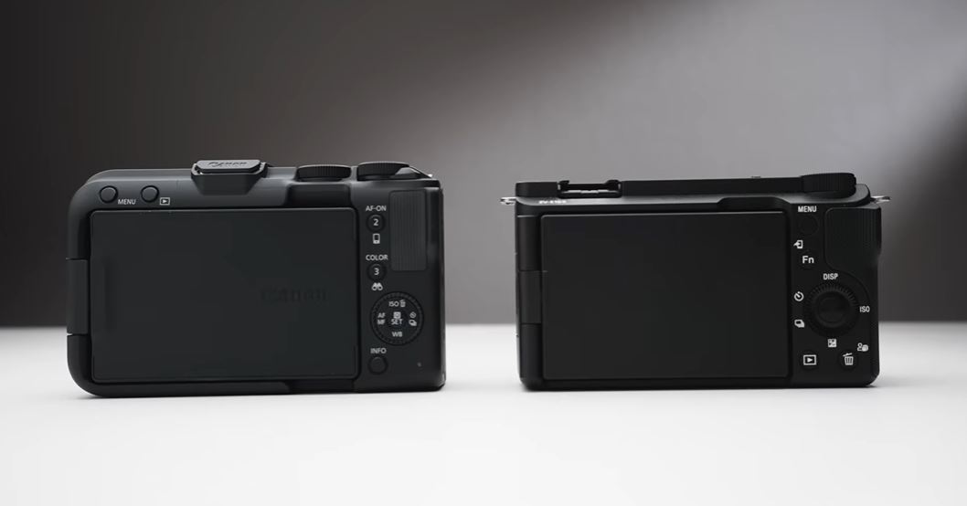 So sánh Canon EOS R50 V và Sony ZV-E10 II: Cả hai đều không có kính ngắm