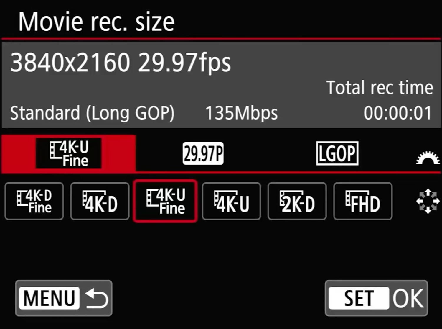 EOS R6 III có nhiều cải tiến trong menu