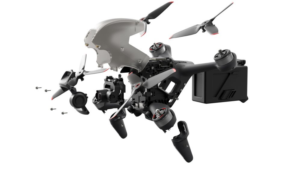 DJI FPV Drone được hoàn thiện sẵn sàng bay bất cứ lúc nào