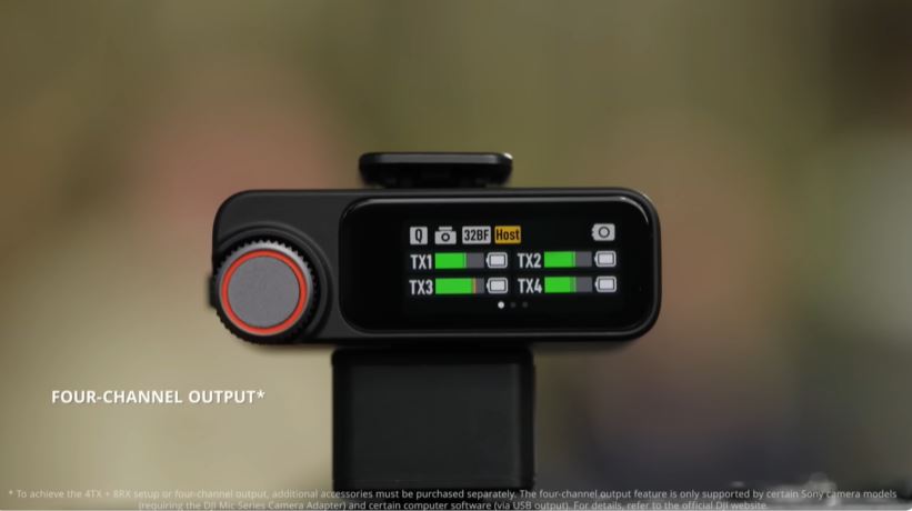 DJI Mic 3 hỗ trợ thu âm đa thiết bị