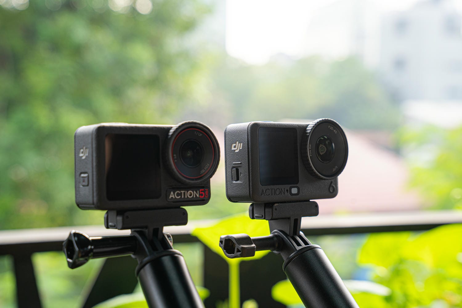 Action 6 & 5 Pro trang bị nhiều công nghệ chống rung