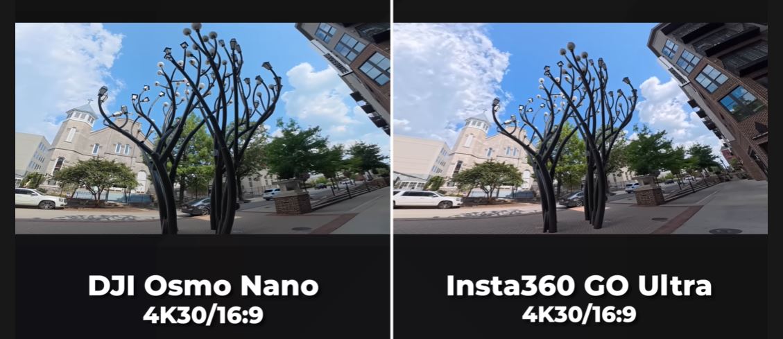 So sánh DJI Osmo Nano với Insta360 Go Ultra