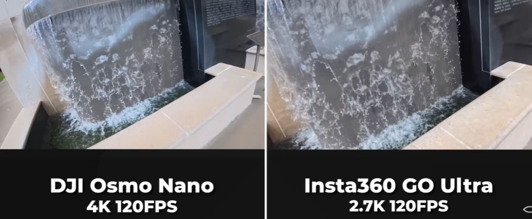 So sánh Insta360 Go Ultra vs DJI Osmo Nano: Quay video Slow-motion