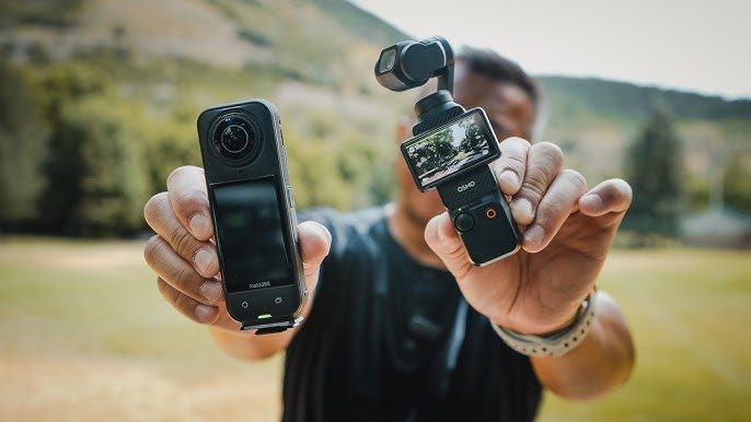 DJI Pocket 3 vs Insta360 X5: Tính tiện dụng