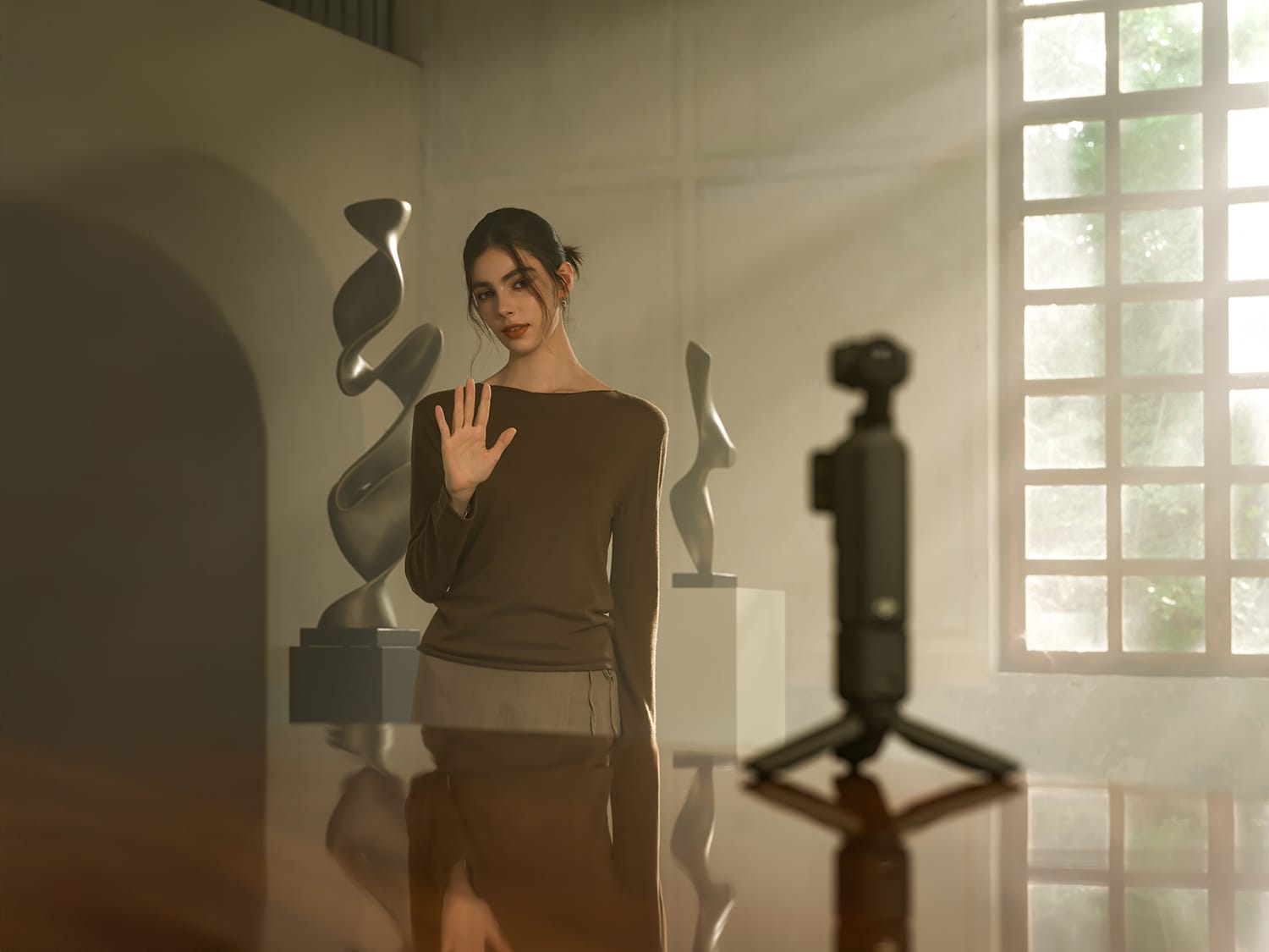 Gesture Control Pocket 4 điều khiển trực quan