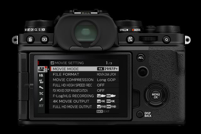 Chế độ quay phim vượt trội trên Fujifilm X-T4