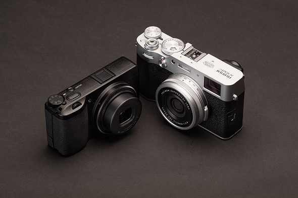 So sánh Fujifilm X100VI, X100V và Ricoh GR IIIx về kiểu dáng